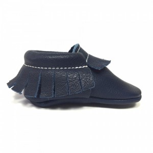 mocassins bleu minéral - hippie ya
